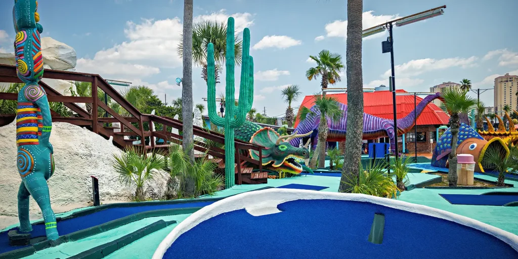 Goofy Golf in Panama City Beach, Florida