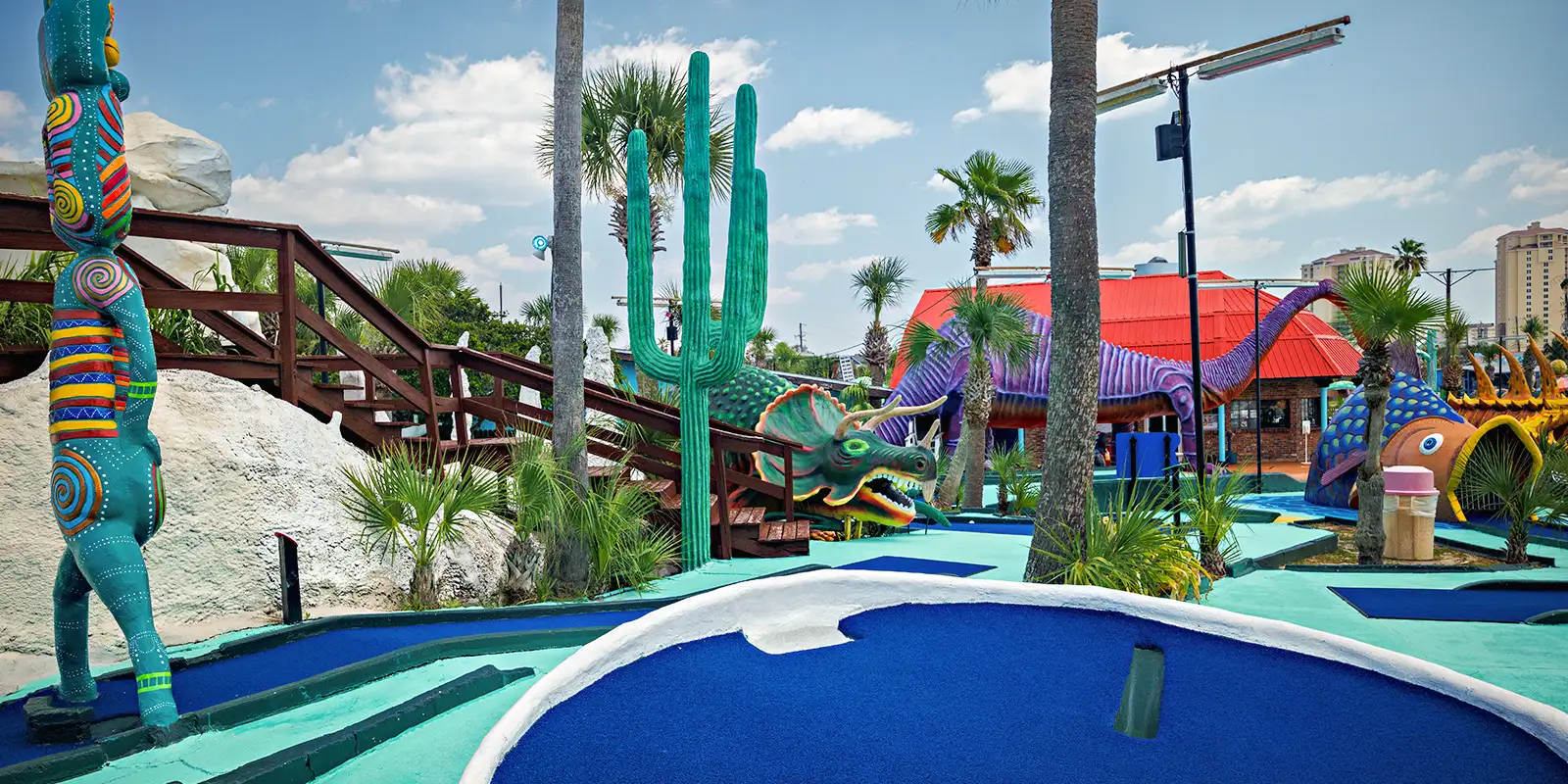 Goofy Golf in Panama City Beach, Florida