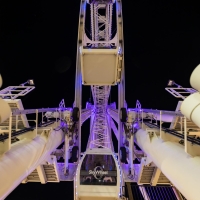 PCB Wheel in Panama City Beach A look up into the PCB Wheel