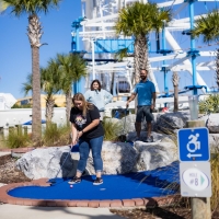 PCB Wheel in Panama City Beach Minigolf at PCB Wheel
